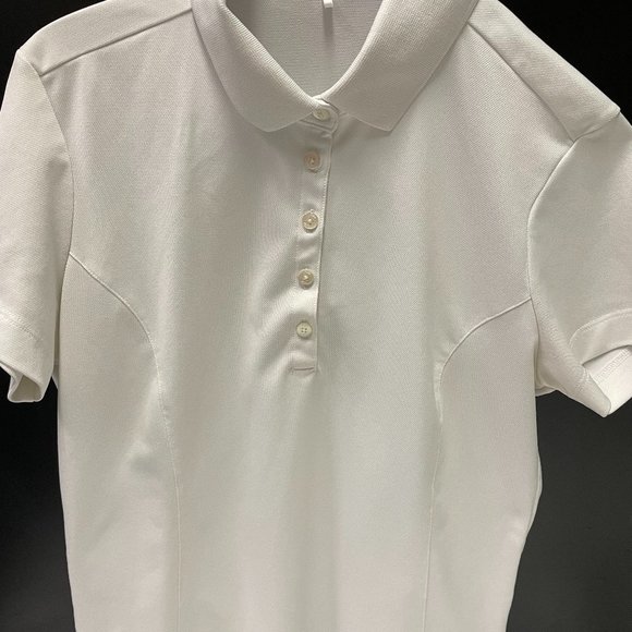 4 WHITE WOMEN'S POLO SHIRTS NIKE, RALPH LAUREN - Picture 1 of 9